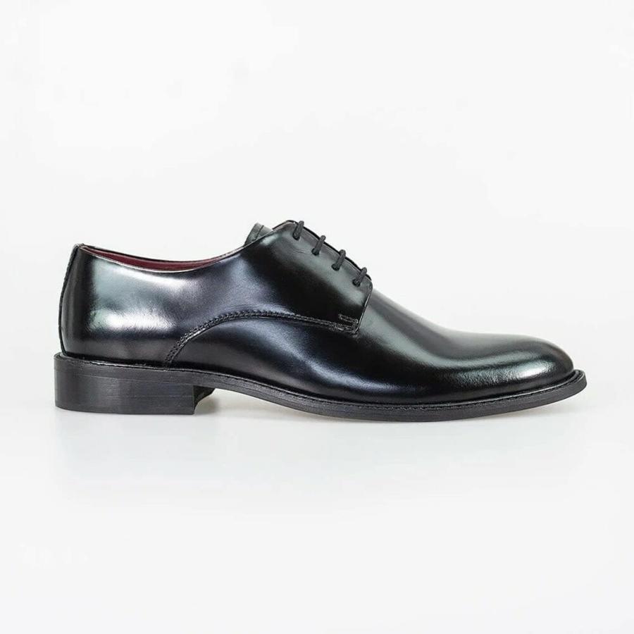 【並行輸入品】Mens Patent Leather Oxford Brogue Dress Black Shoes XL Big Size Laceの画像