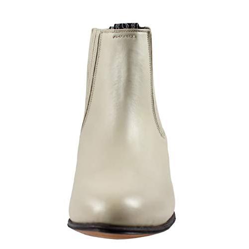 【並行輸入品】El Canelo Men's Ankle Boots Botines Charros Deer Leather (7, Ostの画像