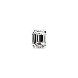 【並行輸入品】7x5 MM Emerald Cut Loose Moissanite Stone for Engagement Ring, Wの画像