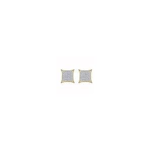 【並行輸入品】HALO JEWELERS 10k Yellow Gold 0.20 Carat (ctw) Round Cut Naturalの画像