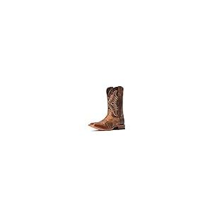 【並行輸入品】Ariat Mens Point Ryder Western Boot Dry Creek Tan/Burnt Brown 9.の画像