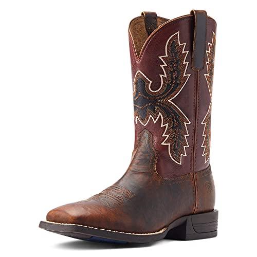 【並行輸入品】Ariat Mens Pay Window Western Boot Bartop Brown/Cognac 15の画像