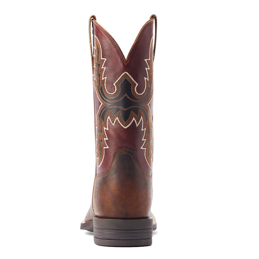【並行輸入品】Ariat Mens Pay Window Western Boot Bartop Brown/Cognac 15の画像
