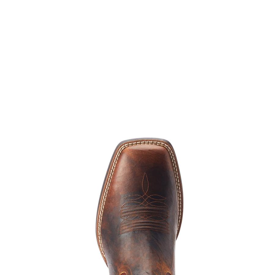 【並行輸入品】Ariat Mens Pay Window Western Boot Bartop Brown/Cognac 15の画像