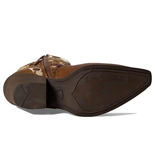 【並行輸入品】Ariat Womens Florence Western Boot Tangled Tan 8の画像