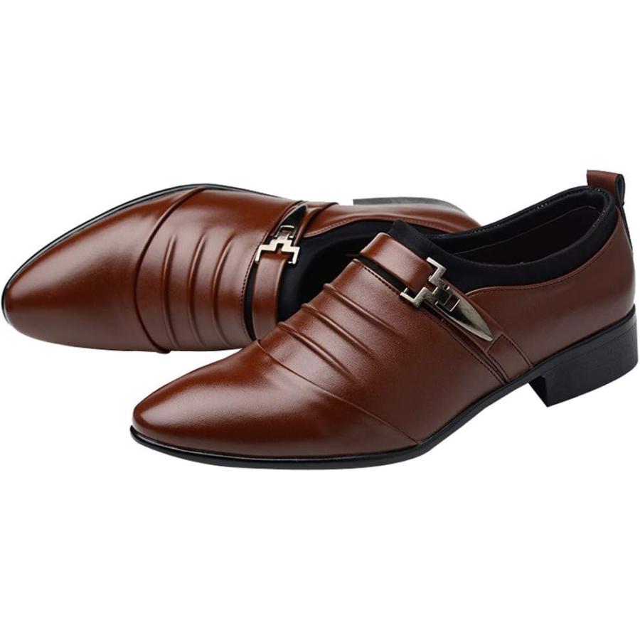 【並行輸入品】Best Dress Shoes for Men British Men's Formal Wedding Shoes Leatherの画像