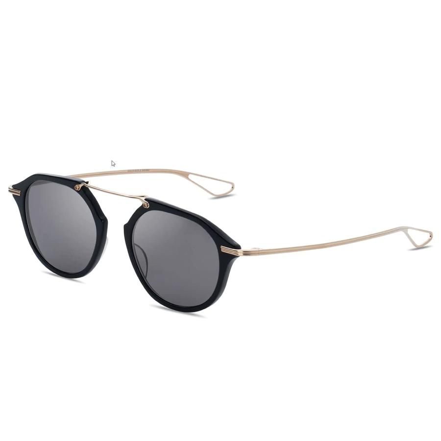 並行輸入品】Dita KOHN DTS119 49 04AF Sunglasses Black White Gold w