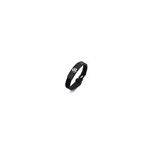 バーゲンセール SHNIAN Rubber with Titanium Steel Wristbands Adjustable to 8.66 並行輸入品