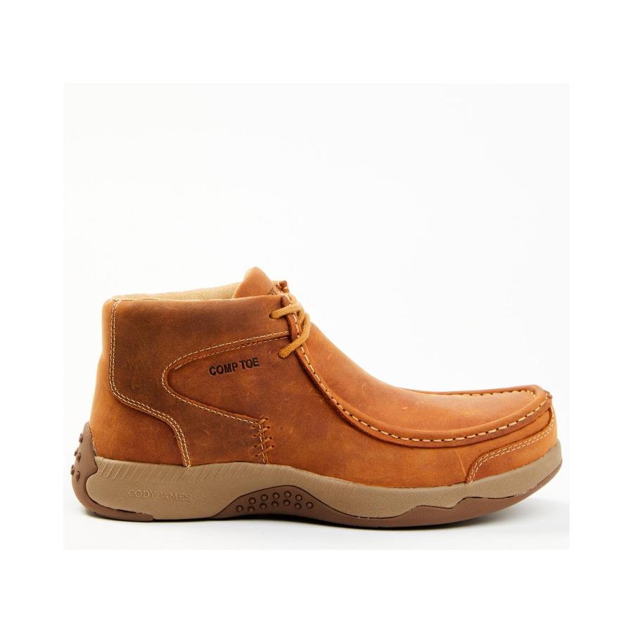 【並行輸入品】Cody James Men's Casual Wallabee Big Brother Comp Toe Lace Up Woの画像