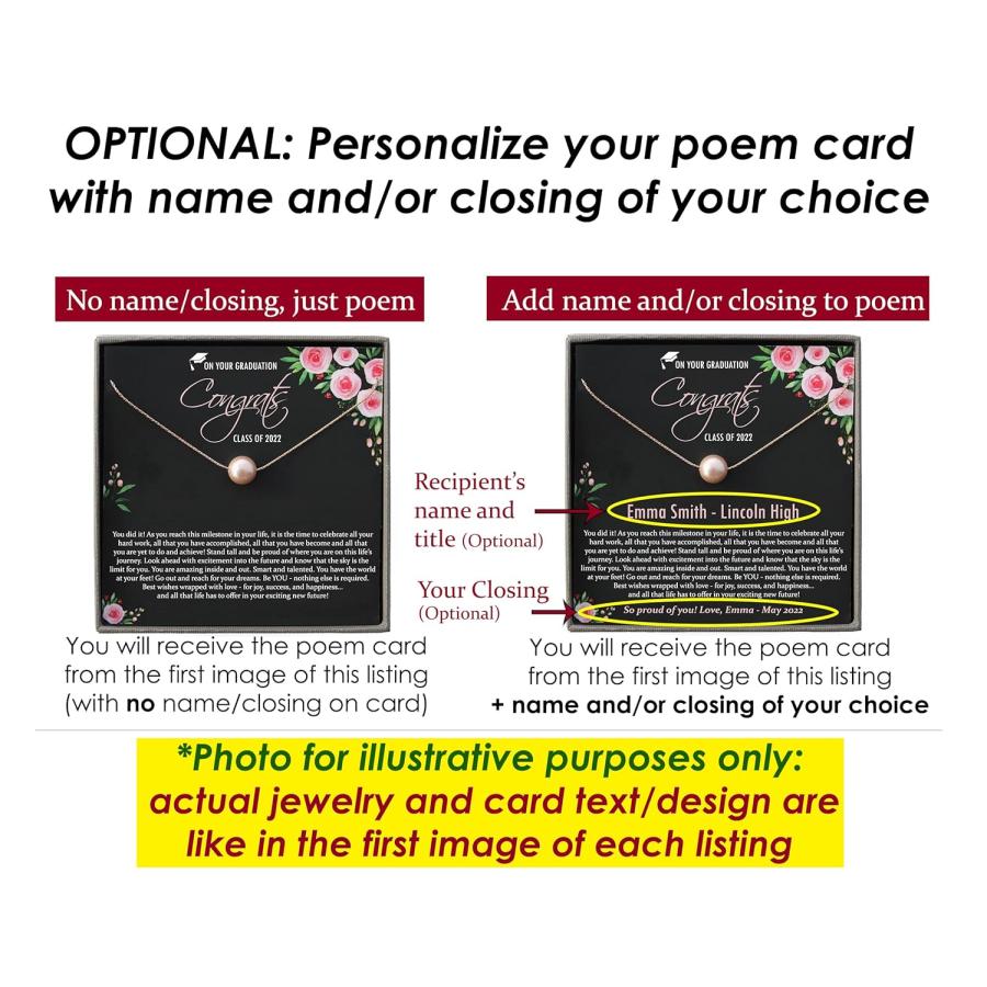【並行輸入品】Personalized July Birthstone Necklace for Women or Girls with Custom_7