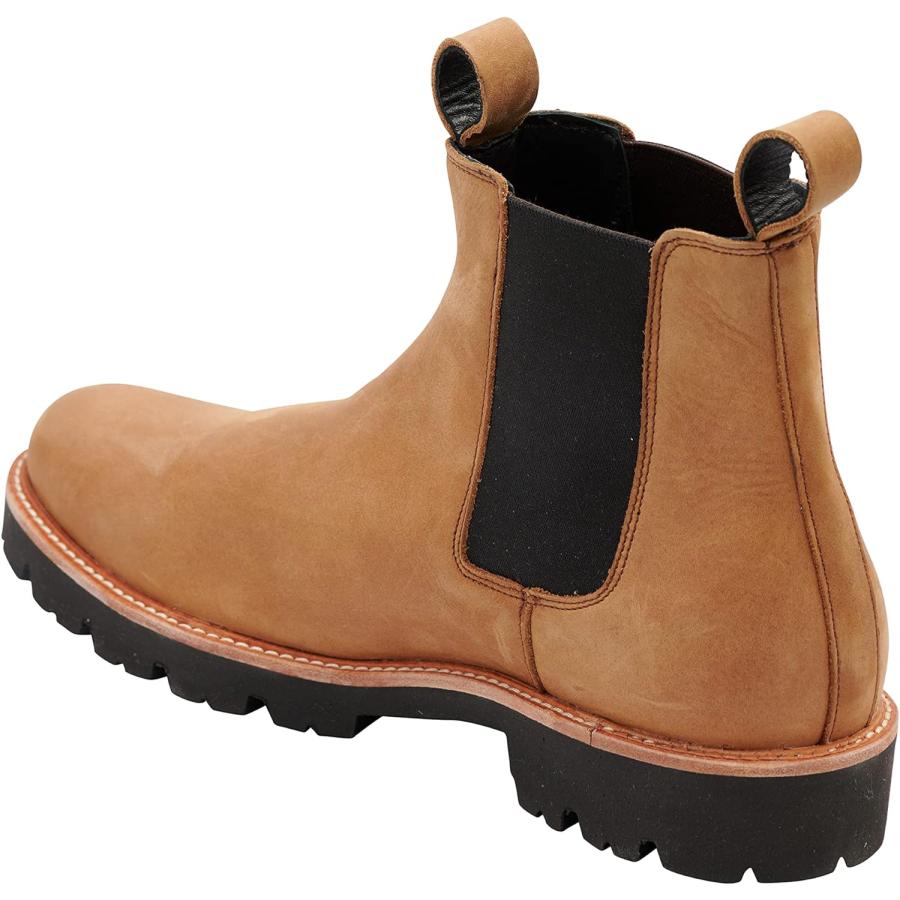 【並行輸入品】Nisolo Go-To Chelsea Lug Boots - Boots for Men  Waterproof Chelsea Bの画像