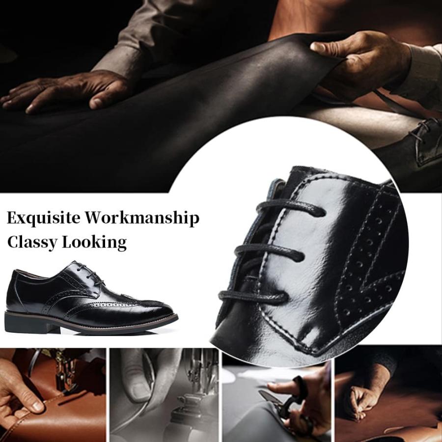 【並行輸入品】Mens Dress Shoes Formal Casual Oxfords for Men Comfortable Businessの画像