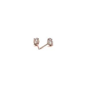 【並行輸入品】Moissanite Earring, 3 TCW Oval Cut Diamond Stud Earring, Martiniの画像