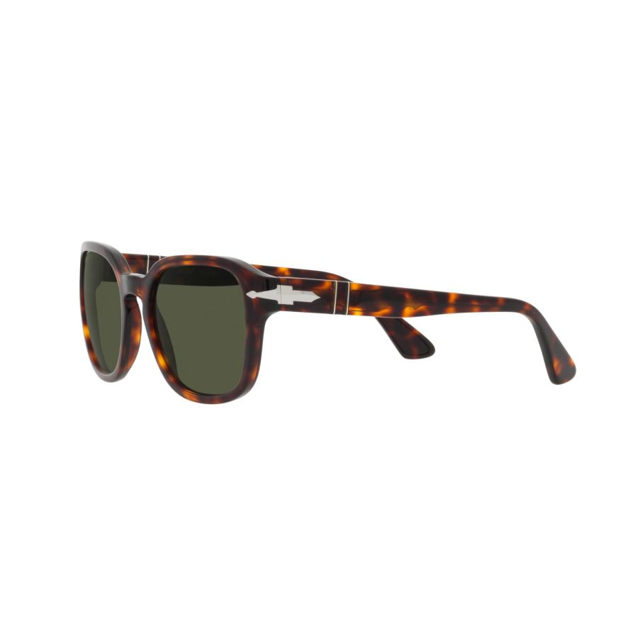 【並行輸入品】Persol PO3305S Square Sunglasses, Havana/Green, 54 mmの画像