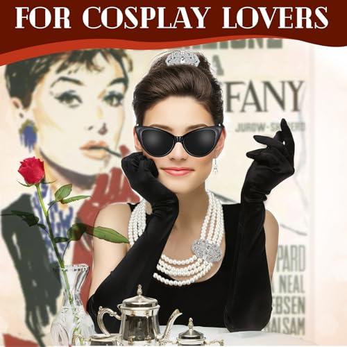 BBTO 6 Pieces 1920s Accessories for Women Costume Set with Vinta 並行輸入品｜bestshop-d｜08