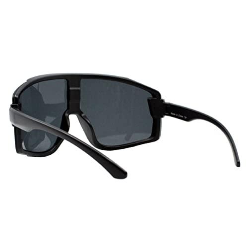 【並行輸入品】PASTL Mens Shield Wrap Around Sunglasses Oversized Sports Shadesの画像