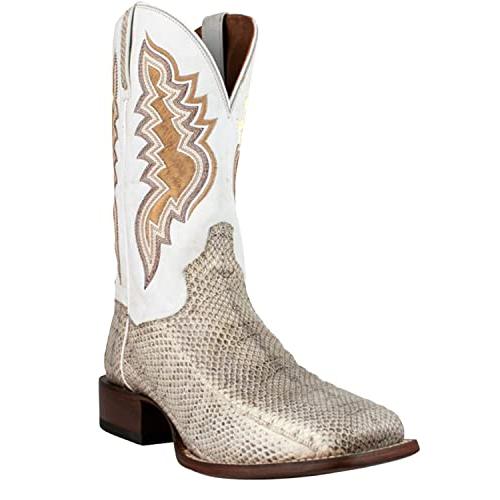 【並行輸入品】Dan Post Men's Exotic Water Snake Western Boot Broad Square Toeの画像