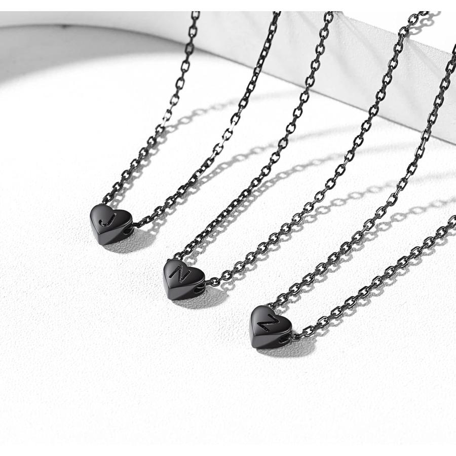 並行輸入品】ChicSilver 925スターリングシルバー ハートイニシャル