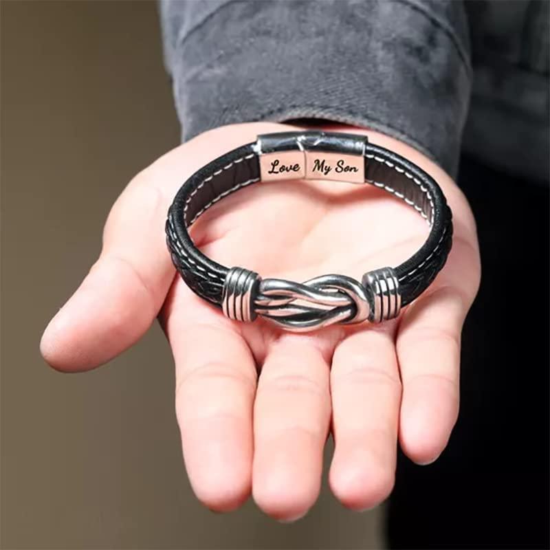 スーパーSALE限定 JOVALT ?Mother And Son Forever Linked Together Braided Leather B 並行輸入品