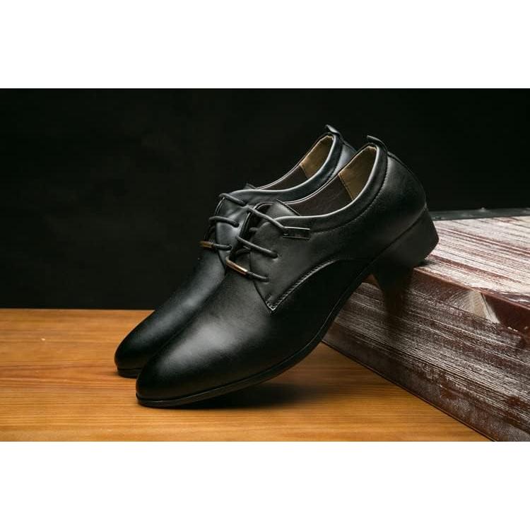 【並行輸入品】ZGRZPMGR Mens Dress Shoes Male Business Shoes Walking Shoes Casual Fの画像