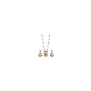 【並行輸入品】firdous jewels Jewellery Set Gold Plated Long Necklace Hyderabad_2