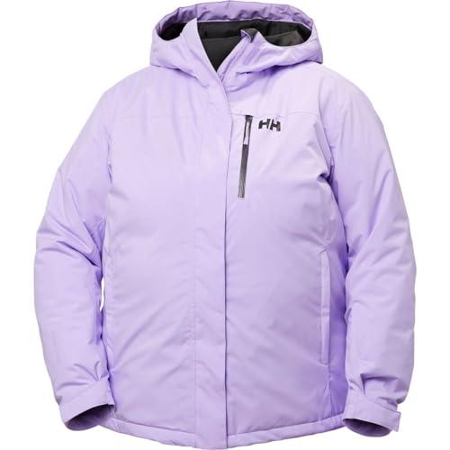【並行輸入品】Helly Hansen Womens Snowplay Plus Jacket, 699 Heather, 1Xの画像