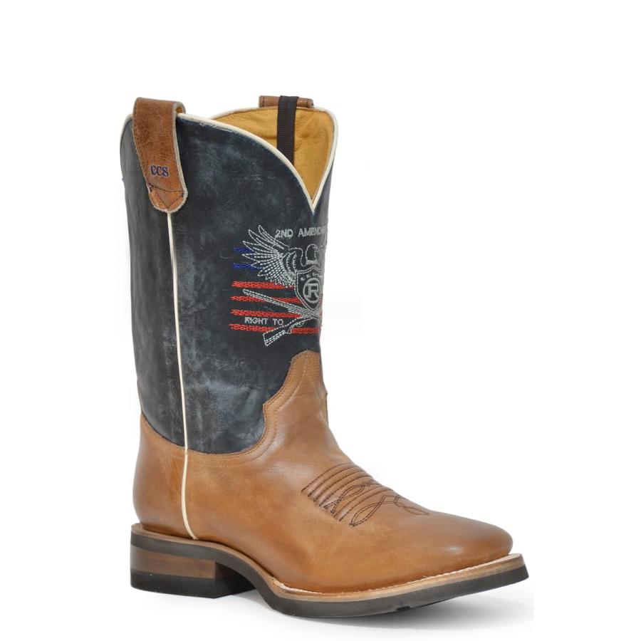 【並行輸入品】ROPER Mens 2nd Amendment CCS Boots 8 D Tan