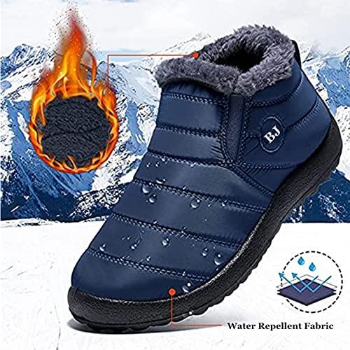 【並行輸入品】UOQAPRE Warm Snow Boots for Women and Men,Waterproof Outdoor Furの画像