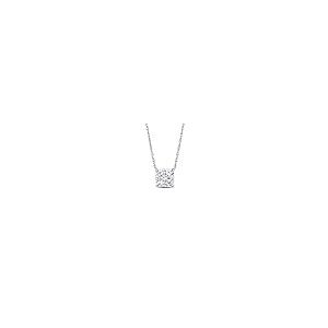 【並行輸入品】La Joya 1 CT TW人工ソリティアダイヤモンドネックレス 女性用   14Kソリッドゴールド 1カラットダイヤモンドネッの画像