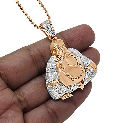 【並行輸入品】100% Real Genuine Diamond 32 + Grams 10K Gold Over Custom Luckyの画像