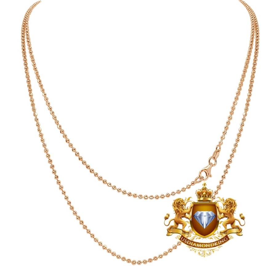 【並行輸入品】100% Real Genuine Diamond 32 + Grams 10K Gold Over Custom Luckyの画像
