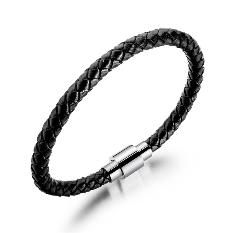 【並行輸入品】Leather Bracelet Simple Men's Bracelet Trendy Men's Personality