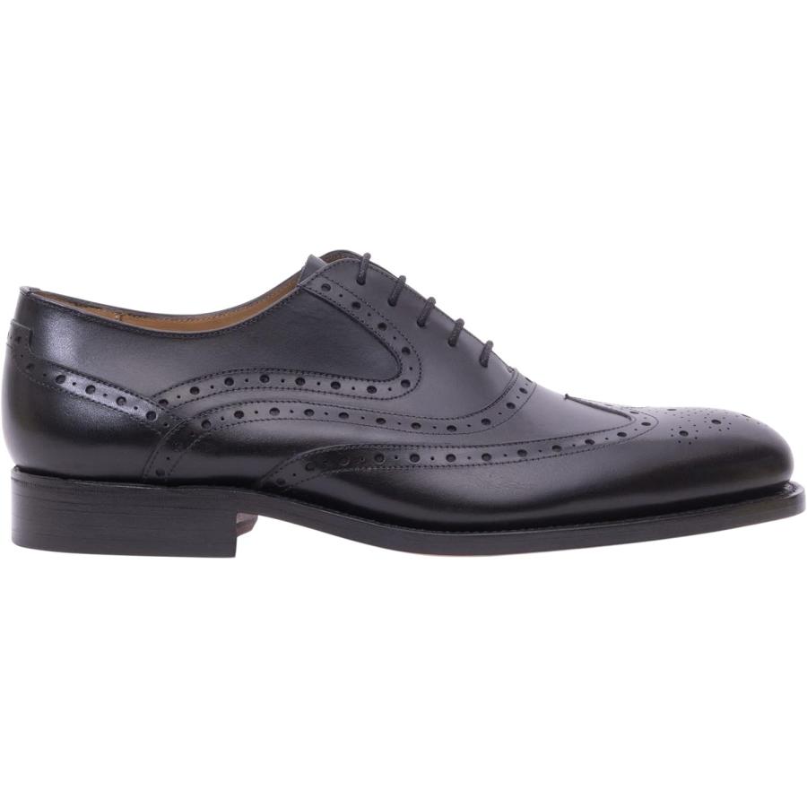 【並行輸入品】BARKER Liffey Men's Handmade Dress Shoes Leather Brogue Oxford Formaの画像