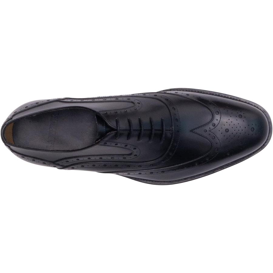 【並行輸入品】BARKER Liffey Men's Handmade Dress Shoes Leather Brogue Oxford Formaの画像