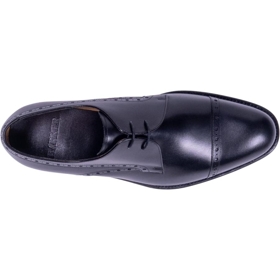 【並行輸入品】BARKER Wye Men's Handmade Dress Shoes Leather Brogue Oxford Formal Sの画像
