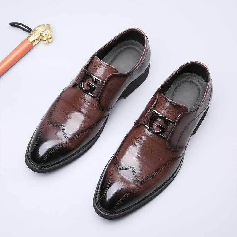 【並行輸入品】Men's Dress Shoes Modern Formal Classic Wingtip Oxfords Business Leaの画像