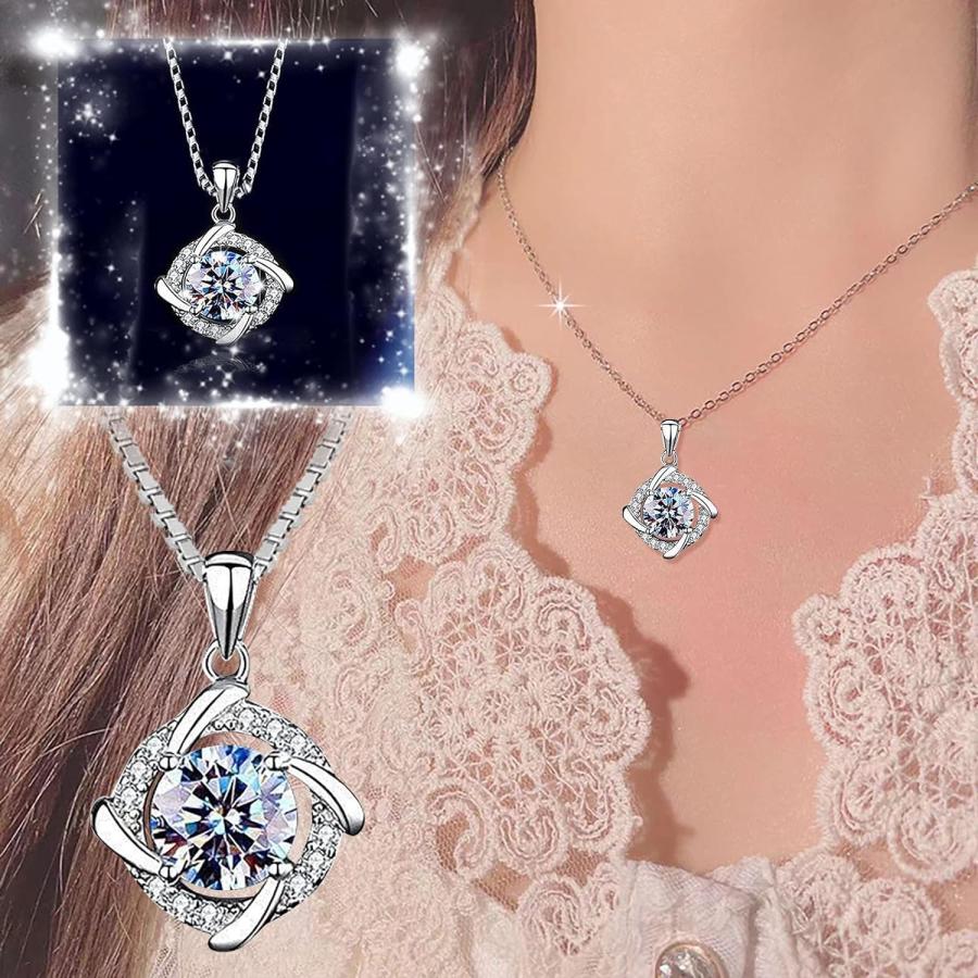 【並行輸入品】Valentine Long Chain Necklace for Girls Women Fashion Diamond Neck Cの画像