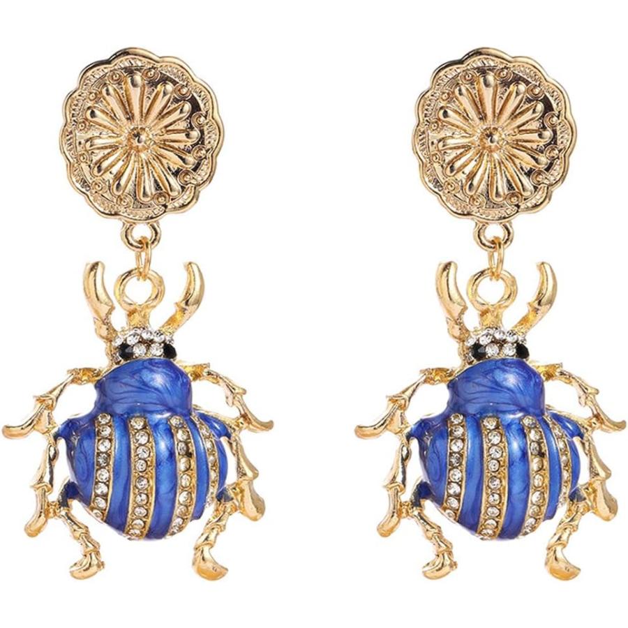 かぶと虫イヤリング 並行輸入品】動物スタッドイヤリング レディース ガールズ カブトムシ