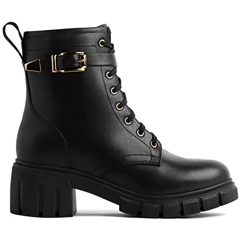 Thursday Boot Company Women's Coda Boot, Black & Gold, 8 並行輸入品｜bestshop-d｜08