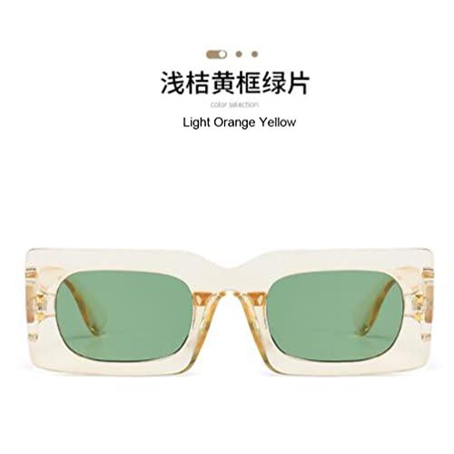 【並行輸入品】Rectangular Rice Nail Frame Sunglasses Leg V Letters Sunglassesの画像