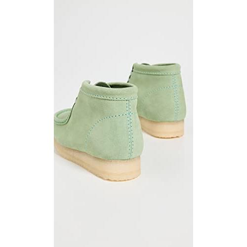 【並行輸入品】Clarks Originals Wallabee Boot Men's Casual Shoes 13 Green Suedeの画像