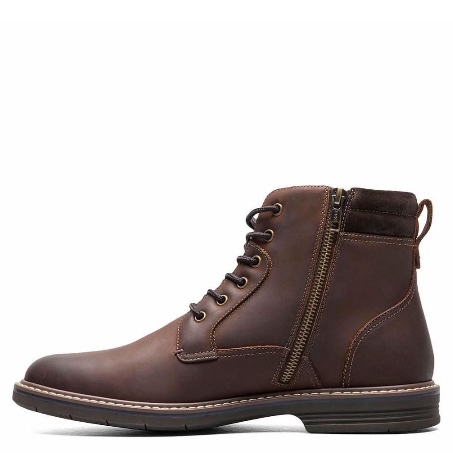Florsheim Norwalk プレーントゥ レースアップブーツ メンズブーツ 