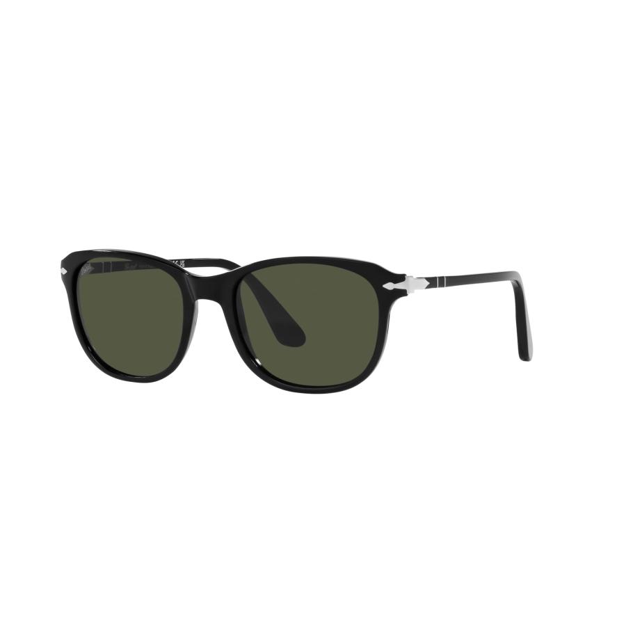 【並行輸入品】Persol PO1935S Square Sunglasses, Black/Green, 57 mmの画像