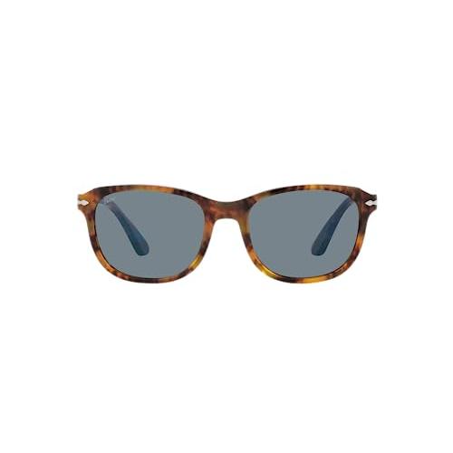 【並行輸入品】Persol PO1935S Square Sunglasses, Caffe/Light Blue, 57 mmの画像