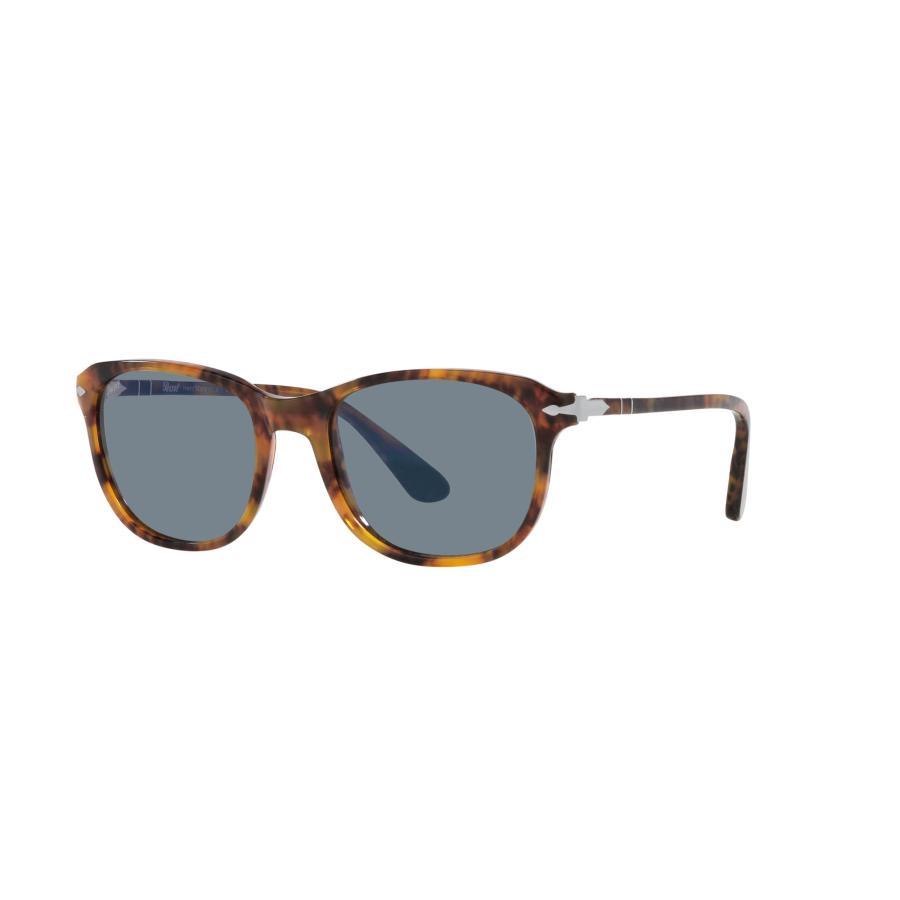【並行輸入品】Persol PO1935S Square Sunglasses, Caffe/Light Blue, 57 mmの画像