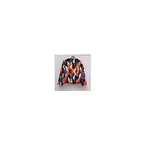 【並行輸入品】Tinhulf Women's Faux Fur Warm Colourful Coat Thick Sweater Jackeの画像