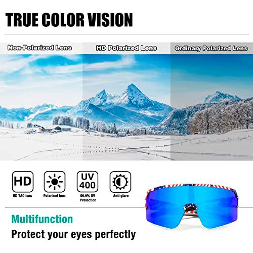 AVV Polarized cycling glasses sports sunglasses,UV400 Protection 並行輸入品｜bestshop-d｜08