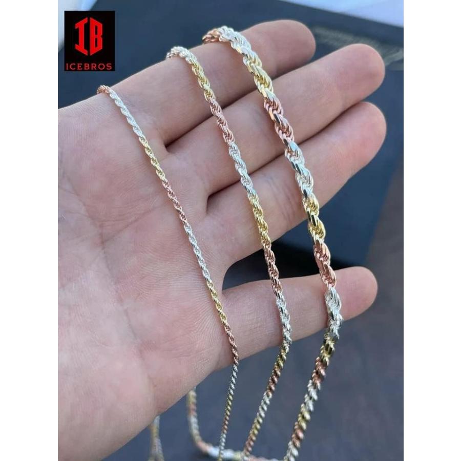 【並行輸入品】icebros Vermeil 925 Sterling Silver Yellow & Rose Gold Tri Color R_3