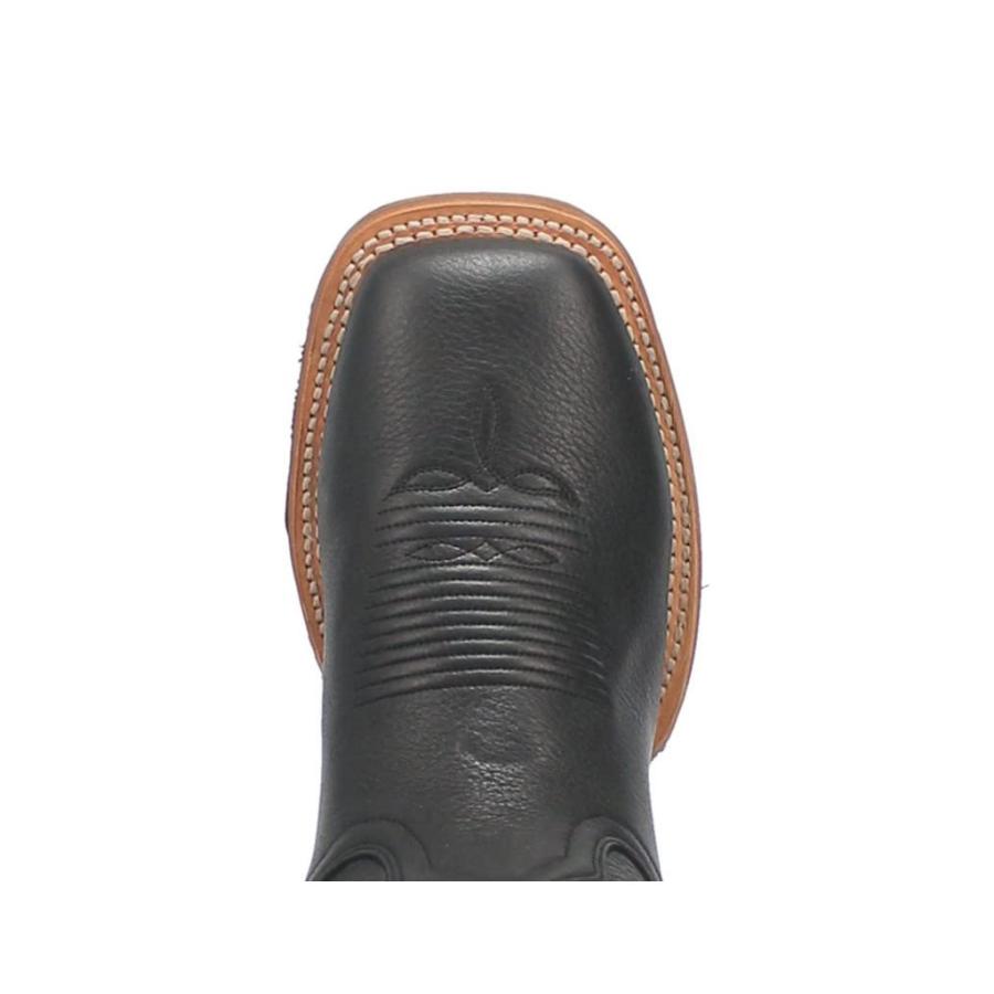 【並行輸入品】Dan Post Men's Milo Western Boot, Black, 10の画像