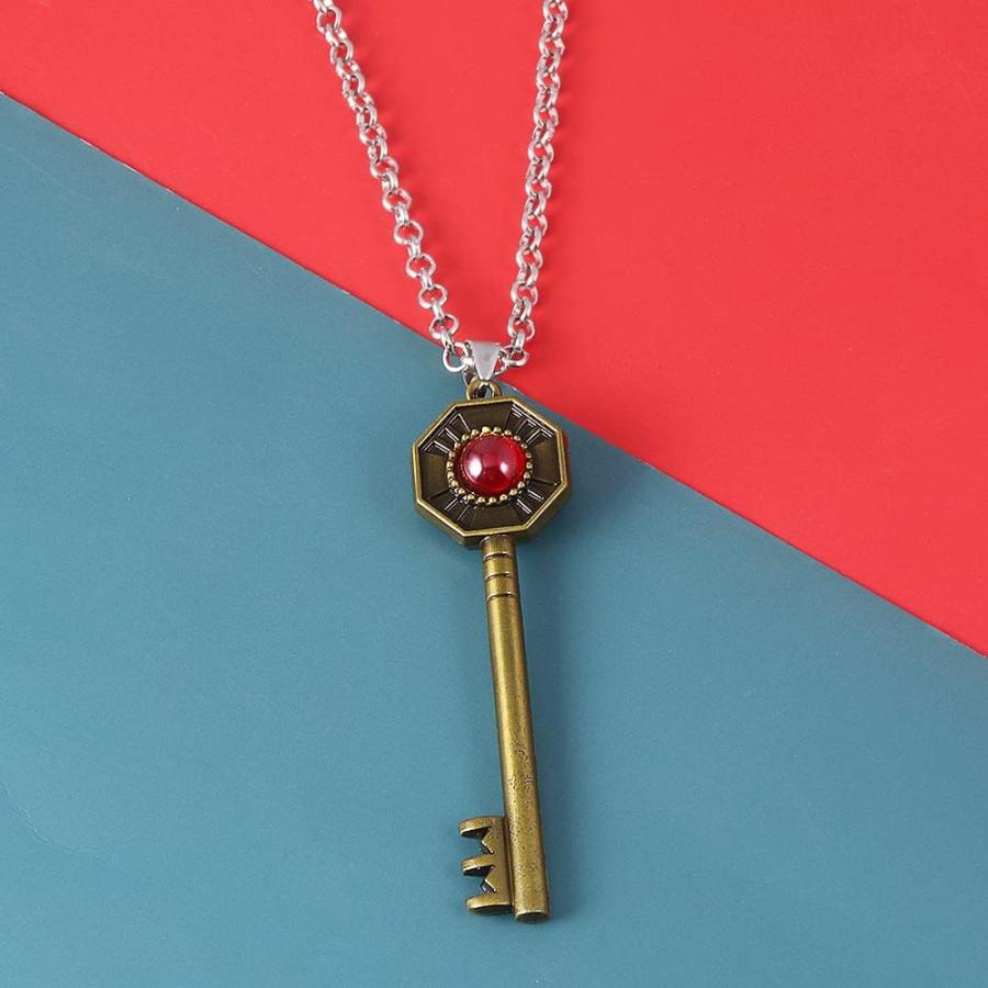 【並行輸入品】Gaweco Jojoの冒険 九条承太郎 キーネックレス 代替ペンダント 絶妙なコスプレジュエリー 亜鉛 宝石なし　
